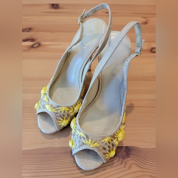 Lauren Ralph Lauren Peep Toe Heel ~ 5 - Picture 1 of 6